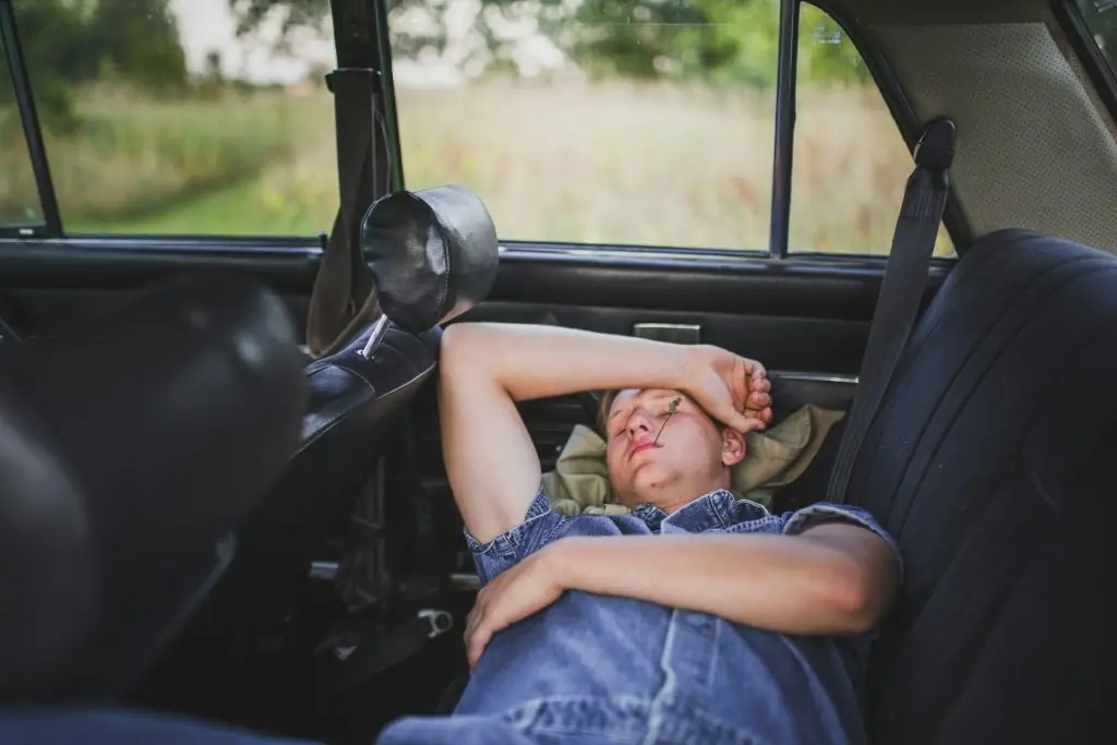 Is it legal to sleep in your car?