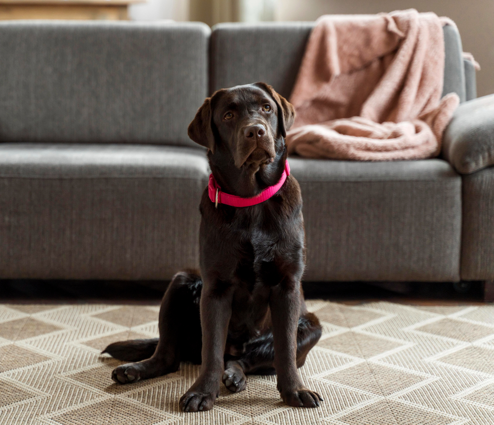 This Chocolate Labrador Has a Hilarious Way of Sitting Like a Human!