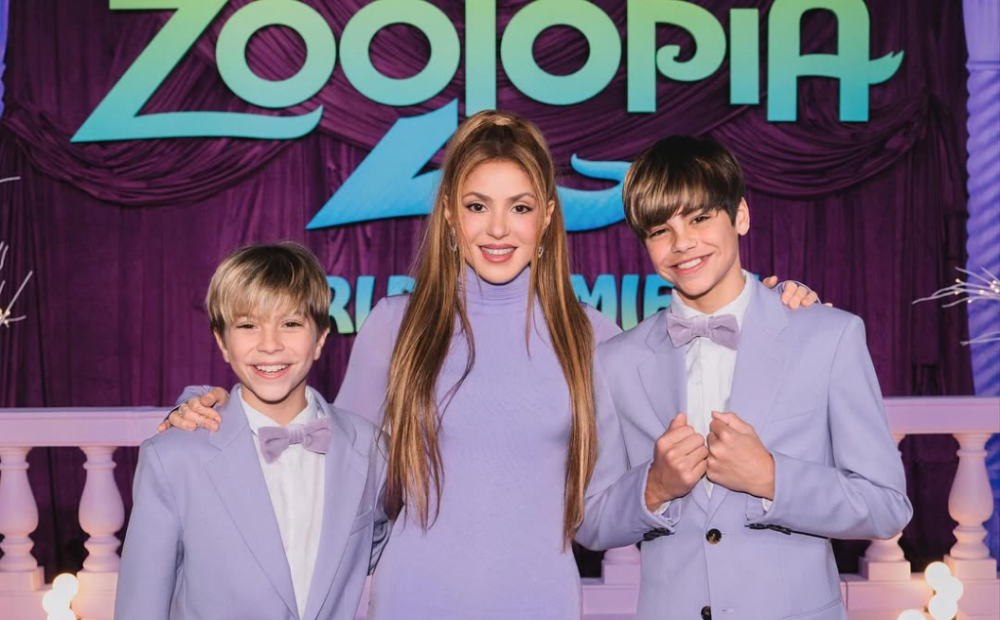 Shakira and Sons Steal the Show at “Zootopia 2” Premiere
